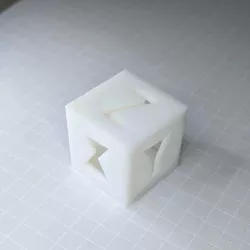 Calibration Cube for Resin Printers (DLP, SLA, LCD)