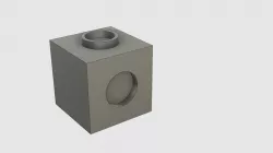 Calibration Cube with Circles - 20mm