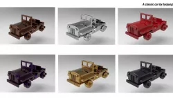 Classic car miniature toy