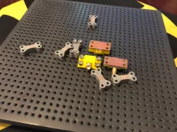 CMM fixture and fittings for X-UHF project