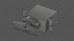 Continous servo FS90R model