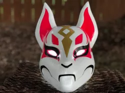 Cosplay Accessory - Fortnite Kitsune mask