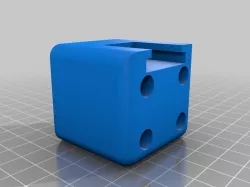 CR-10 20x40mm Frame mount for "Filler" Spool Holder.