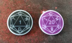 D20 Coin