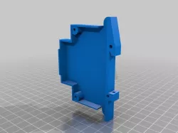 DIN-rail enclosure for WEMOS D1 mini