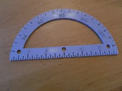 Drafting Set Protractor Improved