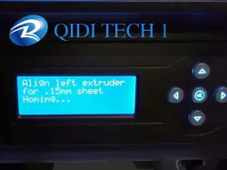 Extended bed levelling code for QIDI Tech 1