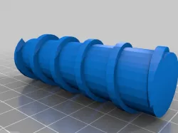 Extrusion extruder screw