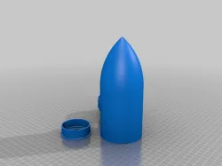 Falcon 9 Style Rocket Nosecone