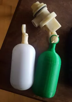 Float valve float