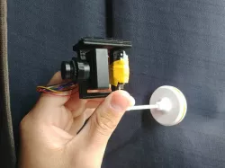 FPV camera and transmitter mount for RC Plane