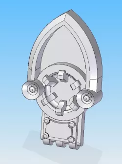 Gothic tech decoration