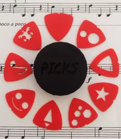 Guitar pick set