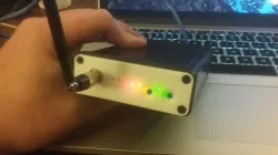 HackRF One End Caps for Hammond 1455J1201 Enclosure
