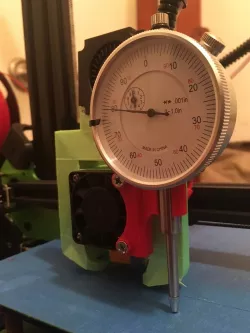 Harbor Freight Dial indicator mount for TEVO Tornado