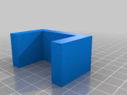 Headphone Holder for Ikea Linnmon 34mm