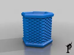 hexagon box