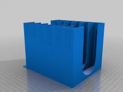 Hook and Loop 5in (configurable) Sanding Disk Pegboard Organizer