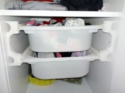 IKEA BRIMNES twin drawers