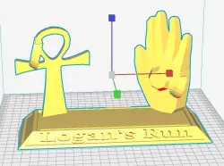 Logans Run Gun stand
