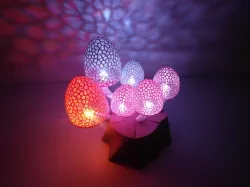 Magic Mushrooms - a lighted decoration