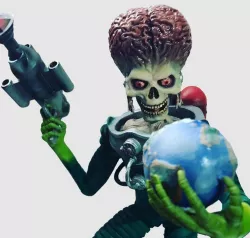 Mars Attacks Bust