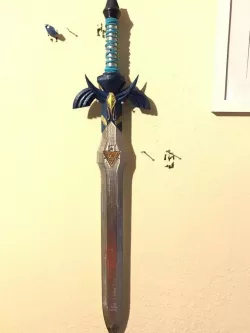 Master sword replica from legend of zelda 