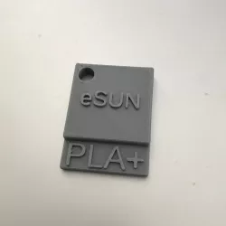 Material Swatch Tag with Vendor (customisable)