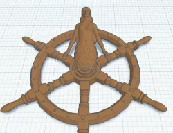 Mermaid Ship Wheel