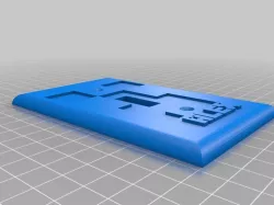 Minecraft Creeper light switch cover