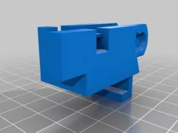 Modified X Axis Cable Chain Top Mount by bernbout for I3 Pro B Acryl