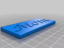 Mom Keychain