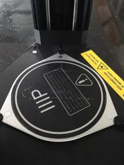 Monoprice Mini Delta Shield / Filler Plate 