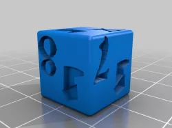 Movement Tracker Die for any board game (like Descent or Runebound)