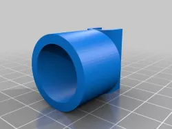 My Customized M3D Pro Spool Holder (Horizontal is 8mm and verticals are 19.05mm)