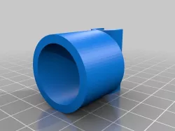 My Customized M3D Pro Spool Holder (horizontal is 8mm and verticals are 22mm)