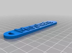 My Customized Parametric name tag