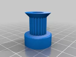 My Customized Parametric pulley - lots of tooth profiles
