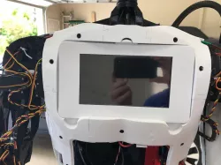 NUC Mount and LCD Mount for Inmoov