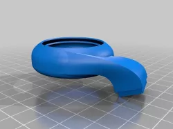 Omnidirectional Fanduct for Tinkerman's E3D Titan Aero Bracket (with Vulcano hot-end) for the CR-10