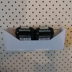 Pegboard tray with pegs (variable/adjustable peg pitch)