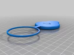 Peugeot 207 windscreen wiper water tank cap