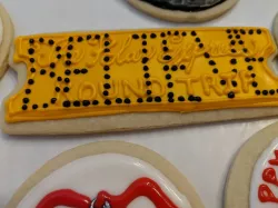 Polar Express Ticket Cookie Cutter