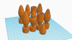 Potato Cannon Rounds Test