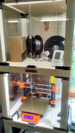 Prusa Enclosure double hinges