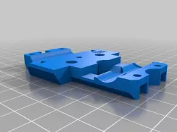 Prusa MK3 x-carriage modified for endstop