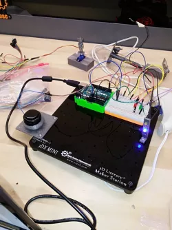 push button project 3dx