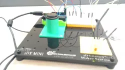 push button two LED