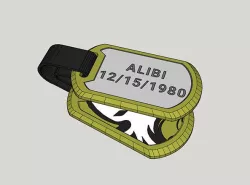 Rainbow Six Siege - Alibi Birthday Charm