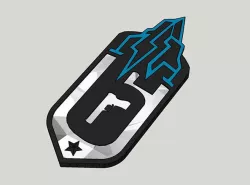 Rainbow Six Siege - Y1S1 Operation Black Ice Charm (v1)